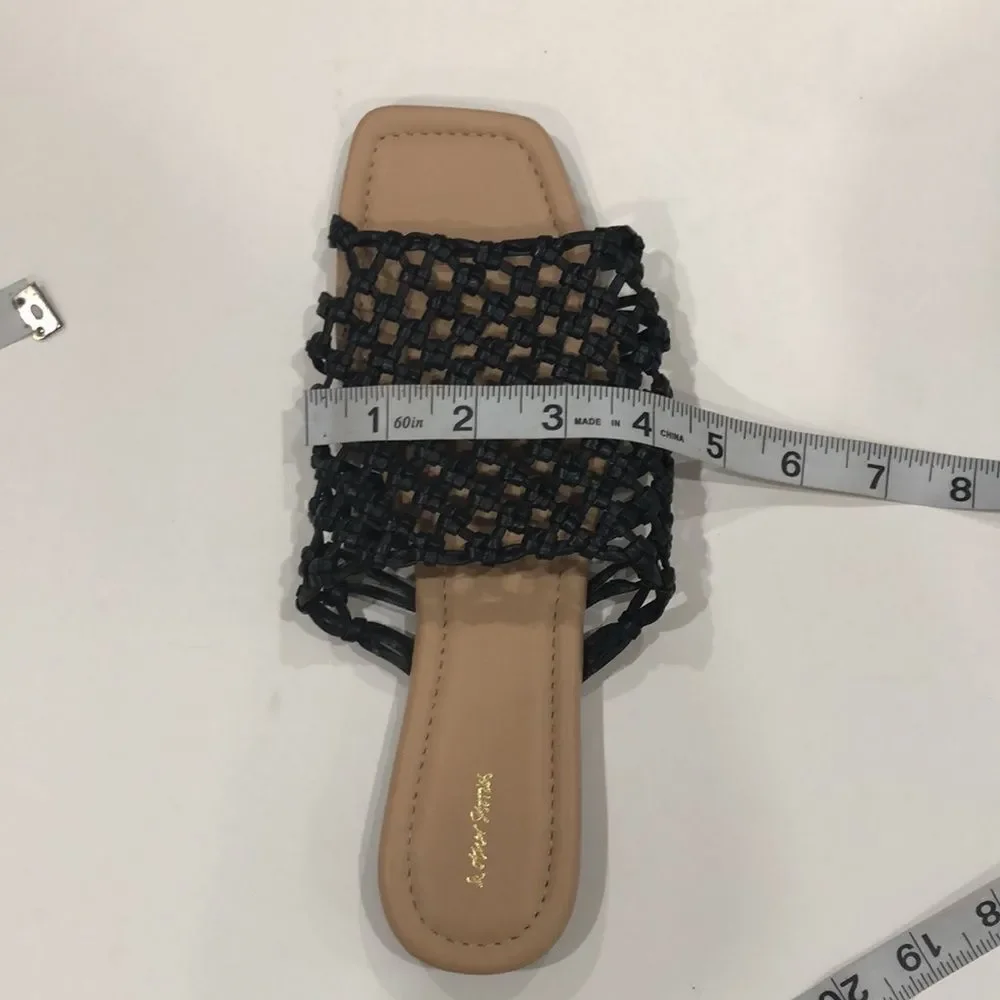& Other Stories Leather Sandals, Black, Size 7.5 - Picture 5 of 16